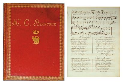 [MANUSCRIT MUSICAL - NADERMAN]. Romances...