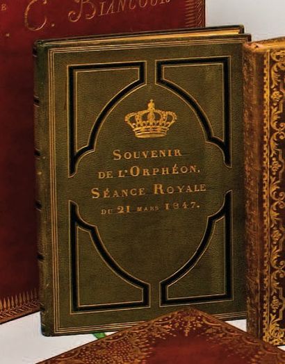 [RECUEIL MUSICAL]. Souvenir de l'Orpheon,...