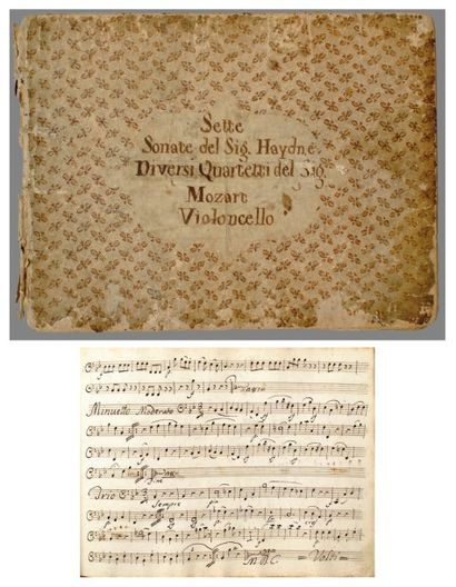 HAYDN & MOZART
[Partitions manuscrites]....