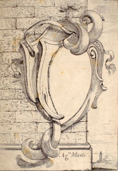 [RECUEIL]. F. VAN DEN WYNGAERDE. Cartouches...