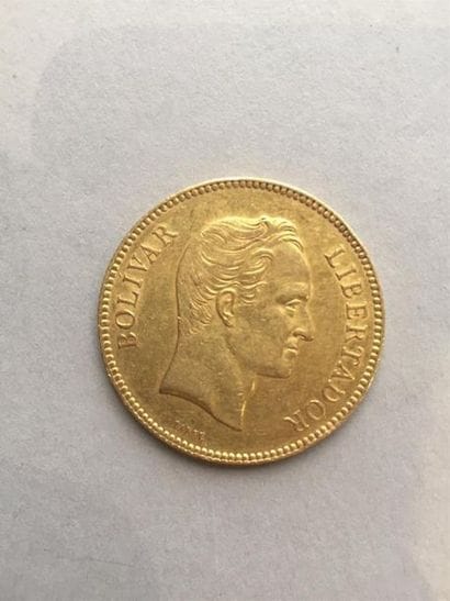 VENEZUELA. 100 bolivares. 1887. (Fr. 2)....