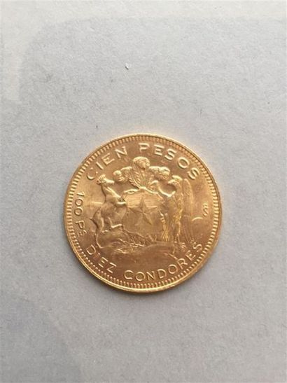 CHILI. 100 pesos. 1949. (Fr. 54). Or. Su...