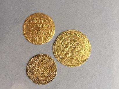 Les Almoravides d'Espagne. Dinar. (Fr. 28)....