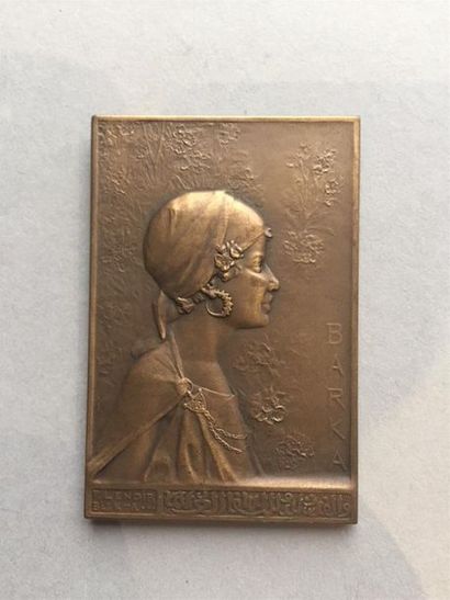 Algérie. Plaquette. Jeunes Biskris, par P....