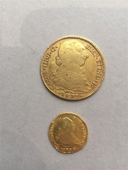 COLOMBIE. CHARLES III (1759-1788). 4 escudos....