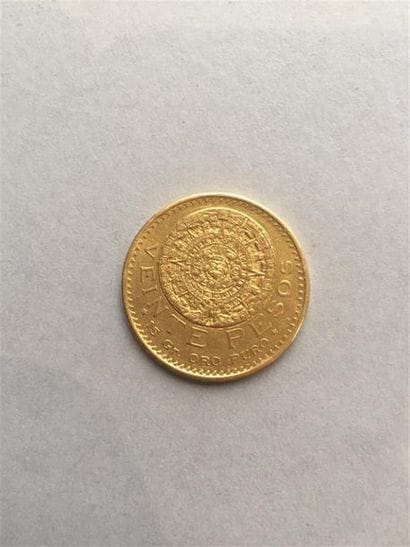 MEXIQUE. 20 pesos. 1917. (Fr. 171). Or. Traces...
