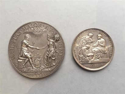 Vatican. Pie IX. Médaille. C. Voigt. 1862....
