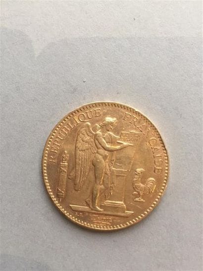 IIIème REPUBLIQUE. 100 francs Génie. Paris....