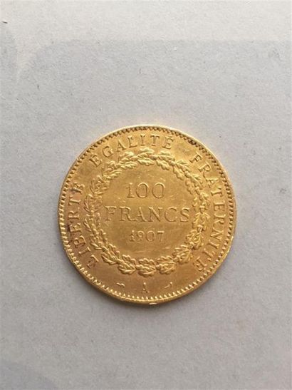 100 francs Génie. Paris. 1907. (G. 1137a)....