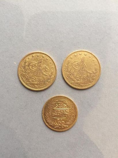 TUNISIE, sous protectorat français. 25 piastres....