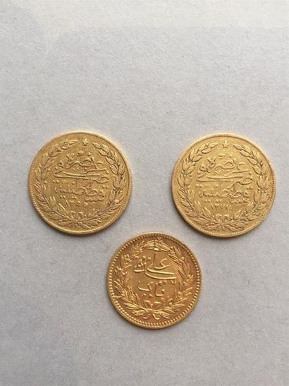 TUNISIE, sous protectorat français. 25 piastres....