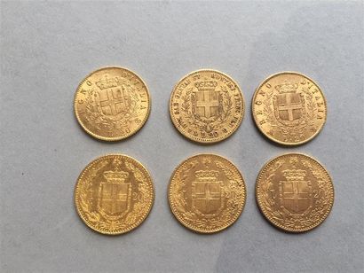 ITALIE. VICTOR EMMANUEL II (1861-1878). 20...