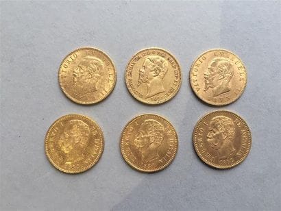 ITALIE. VICTOR EMMANUEL II (1861-1878). 20...