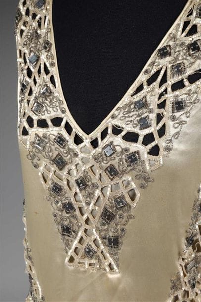 ROBE DU SOIR, HAUTE COUTURE, vers 1925 -...