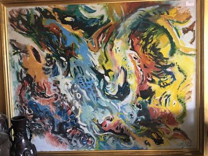 Edouard PIGNON (1905-1993).
Série des Oliviers,...