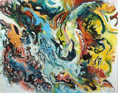 Edouard PIGNON (1905-1993).
Série des Oliviers,...