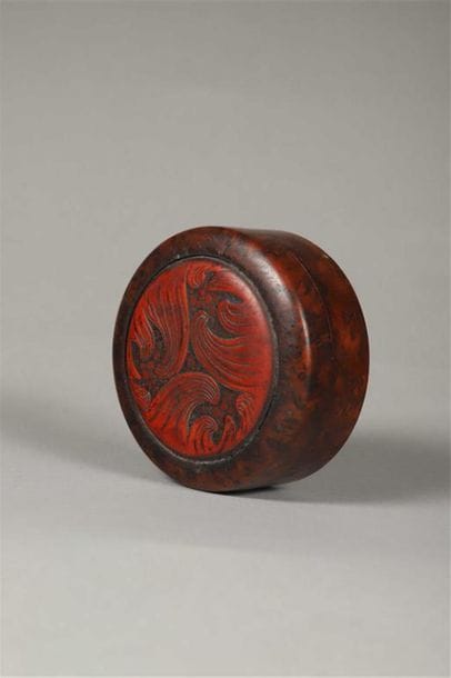GEORGES BASTARD (1881-1939).
BOÎTE CYLINDRIQUE...