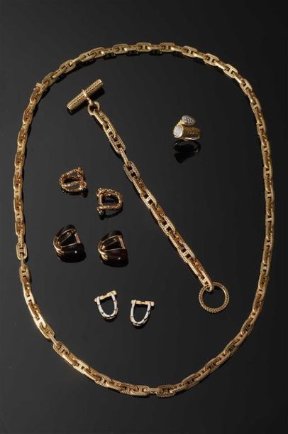 CARTIER.
PAIRE DE BOUTONS DE MANCHETTES à...