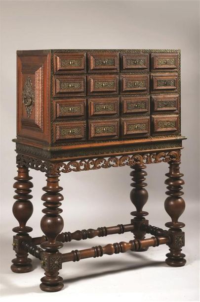 CABINET CONTADOR en palissandre et placage...