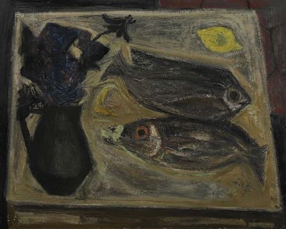 Raymond GUERRIER (1920-2002).
Nature morte...