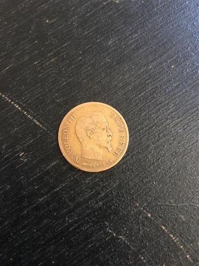 10 Francs Napoléon tête non laurée,1856,...
