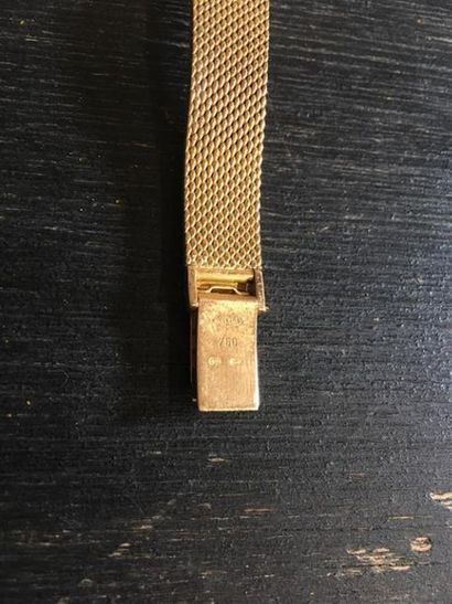 ROLEX. Montre-bracelet de dame en or jaune...
