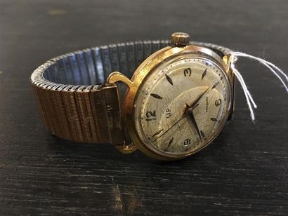 LIP. Montre bracelet d'homme en métal do...