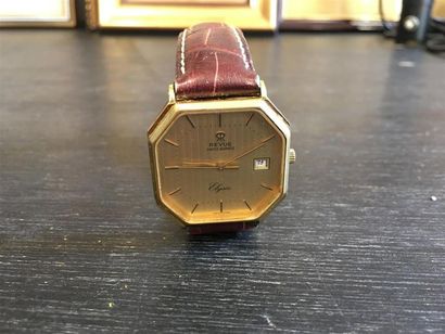 REVUE. Elysée. Montre-bracelet d'homme en...