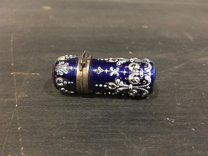 Petit flacon à parfum en verre à charnière...