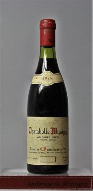 1 bouteille CHAMBOLLE MUSIGNY 1er cru 