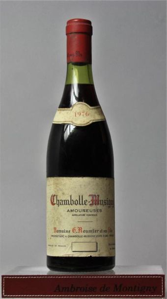 1 bouteille CHAMBOLLE MUSIGNY 1er cru 