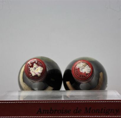 2 bouteilles CHAMBOLLE MUSIGNY 1er cru 