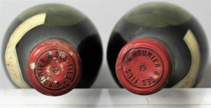 2 bouteilles CHAMBOLLE MUSIGNY 1er cru 