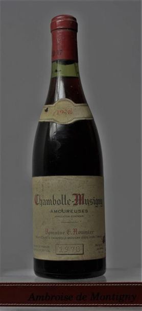 1 bouteille CHAMBOLLE MUSIGNY 1er cru 