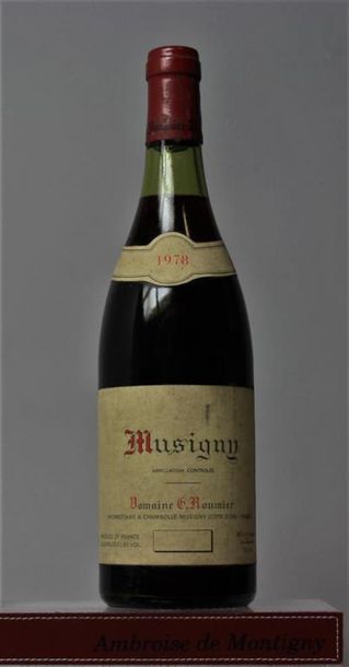1 bouteille MUSIGNY Grand cru - G. ROUMIER,...