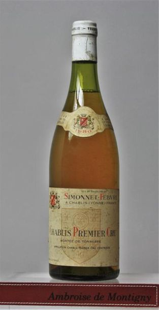 1 bouteille CHABLIS 1er cru 