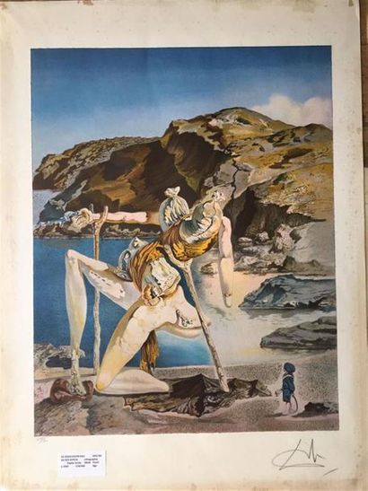 Salvador DALI (1904-1989), d'après.
Sex appeal
Lithographie...