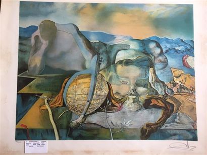 Salvador DALI (1904-1989), d'après.
L'enigme...