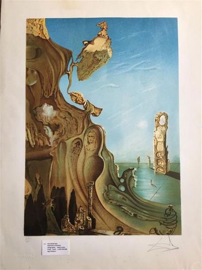 Salvador DALI (1904-1989), d'après.
Fantaisie...