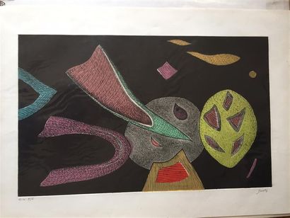 d'après Henri GOETZ (1909-1989).
Lot de 5...