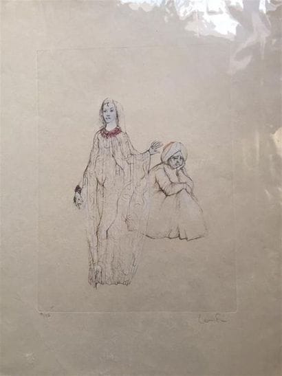 Léonor FINI (1907-1996)
Le ballet ; Courtisane...