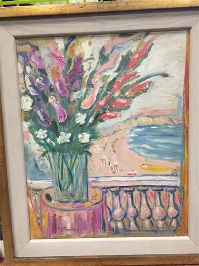 Michel GEORGES-MICHEL (1883-1985).
Bouquet...