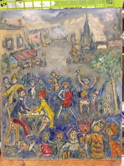 Michel GEORGES-MICHEL (1883-1985).
Fête au...