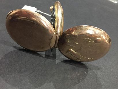 CENSOR. Montre de gousset en or jaune 750...
