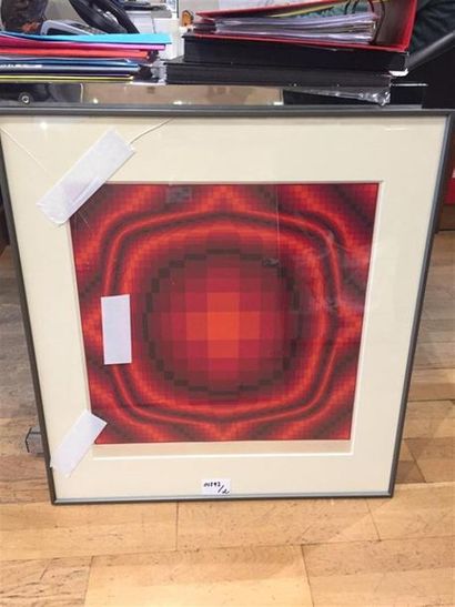 Victor VASARELY (1906-1997)
Composition dans...
