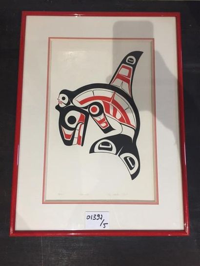 HOUSTIER (Ben)
Killerwhale
Lithographie en...