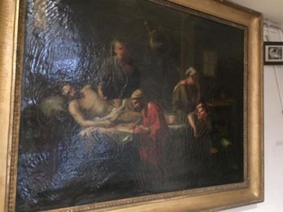 D'après Poussin 
Le testament de Eudamidas...