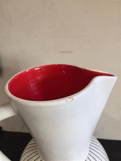 André BAUD (1903-1986) pour VALLAURIS.
Pichet...