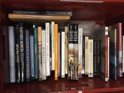 Cinq Caisses Tableaux modernes, Renoir, Bonnard...