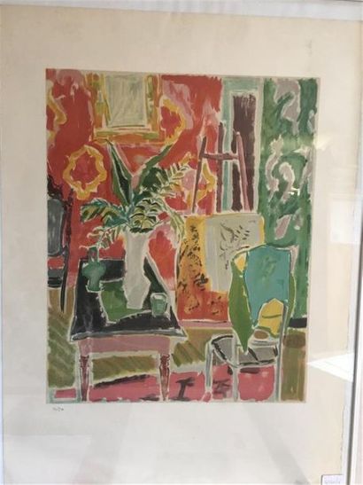 André PLANSON (1898-1981).
Nature morte à...